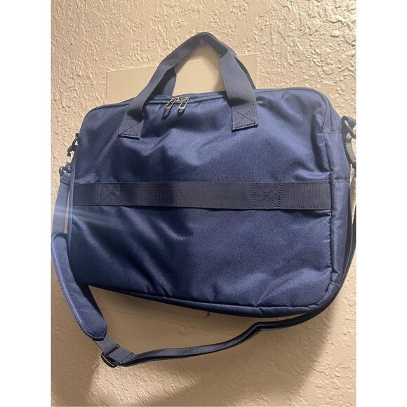 Bella Russo 17” Navy Laptop Bag NEW NO TAGS - Picture 10 of 15
